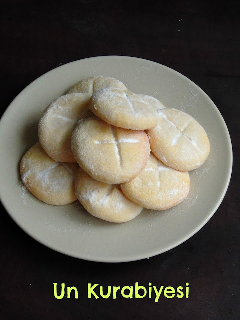 Un Kurabiyesi, Turkish Shortbread biscuits