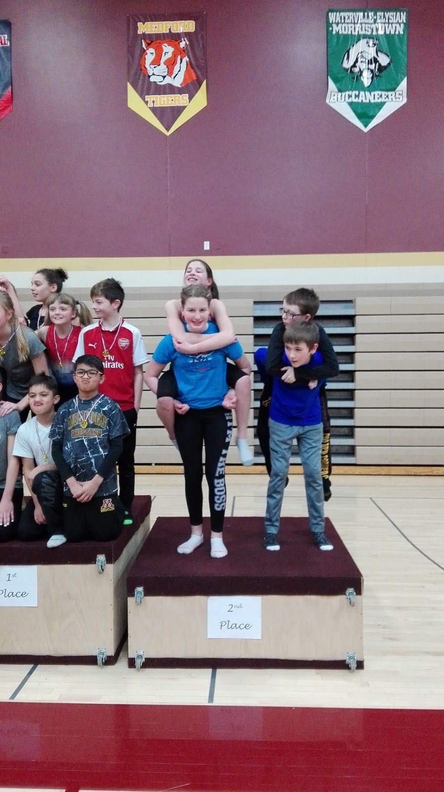 And Baby Makes Three 6th grade gym class gymnastics