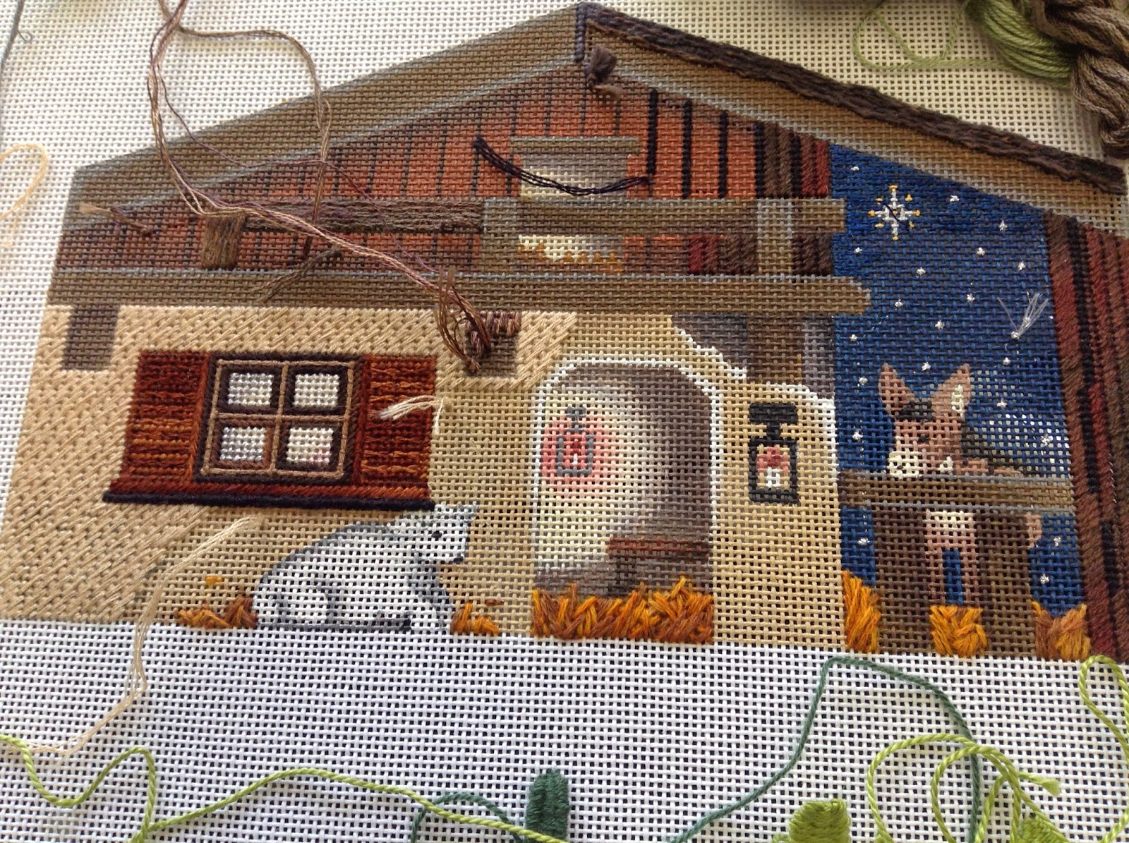 Stitch & Play with Needlepoint Tool Time