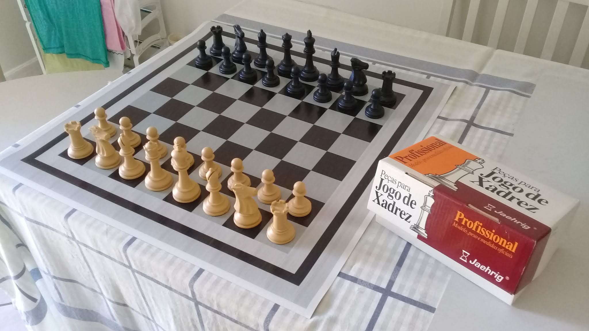 Jogo de Xadrez - Modelo Básico sem Tabuleiro - Jaehrig Xadrez