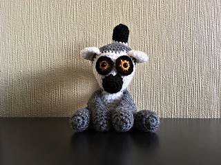 PATRON GRATIS LEMUR AMIGURUMI 37340