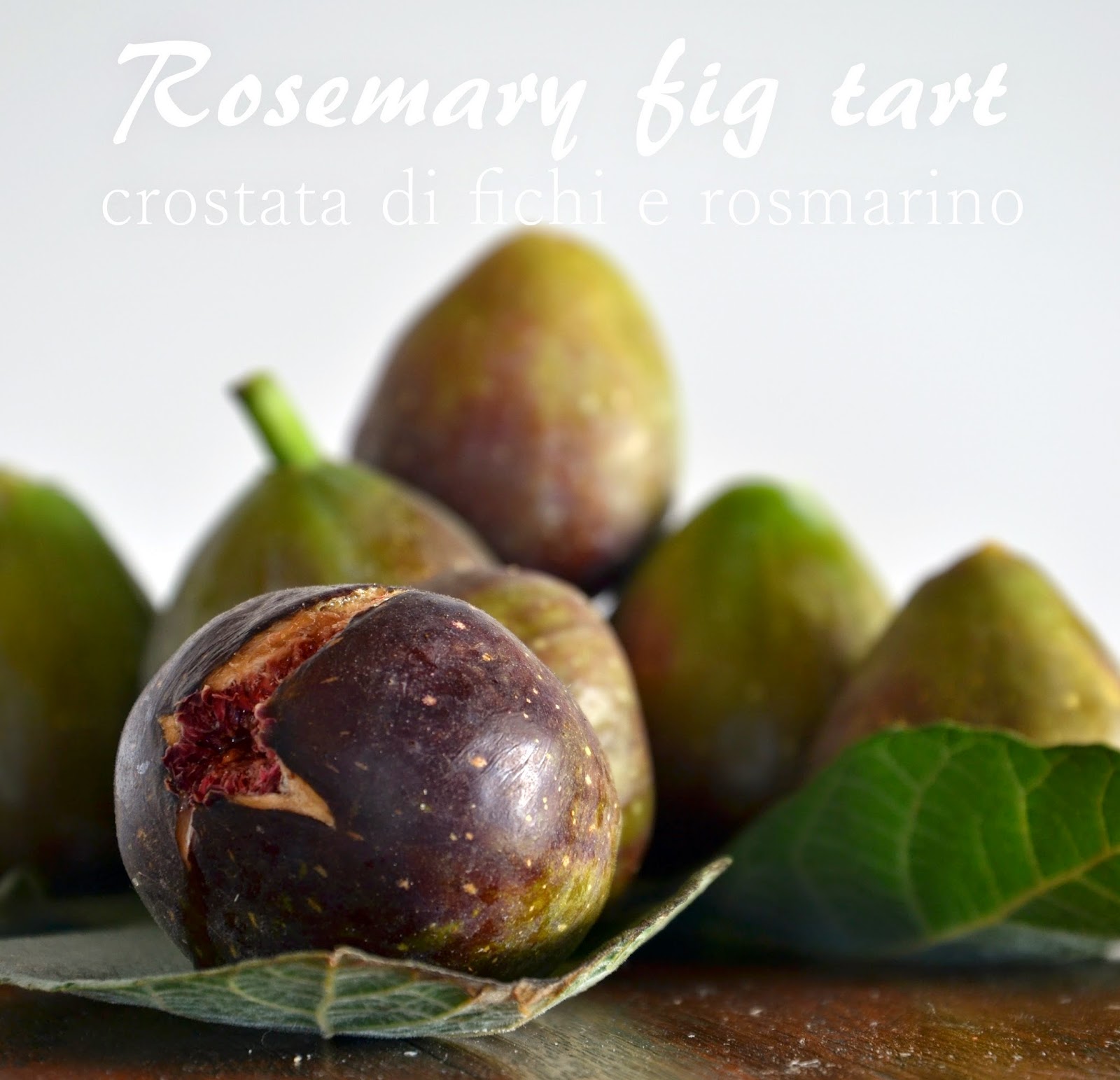 crostata di fichi e rosmarino - rosemary fig tart