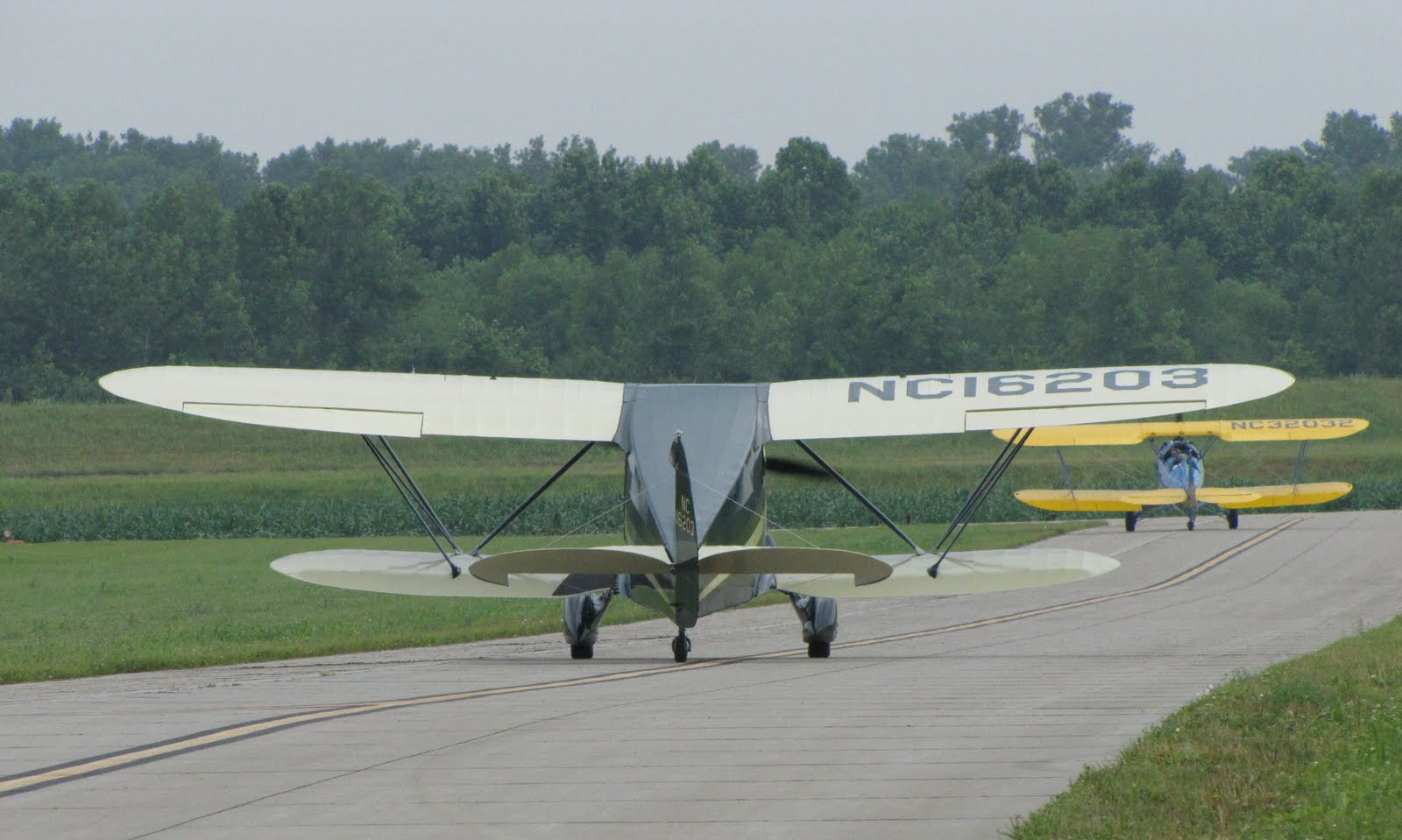 The Aero Experience Waco ZQC6 at the Waco Club FlyIn at Creve Coeur