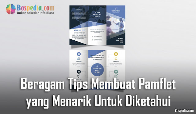 Beragam Tips Membuat Pamflet yang Menarik Untuk Diketahui