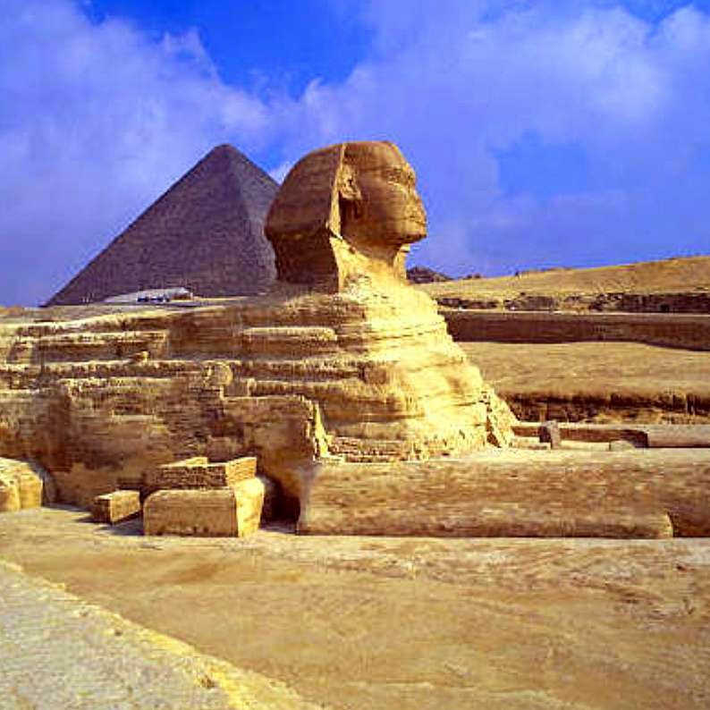Esfinge de Gizé, Egito