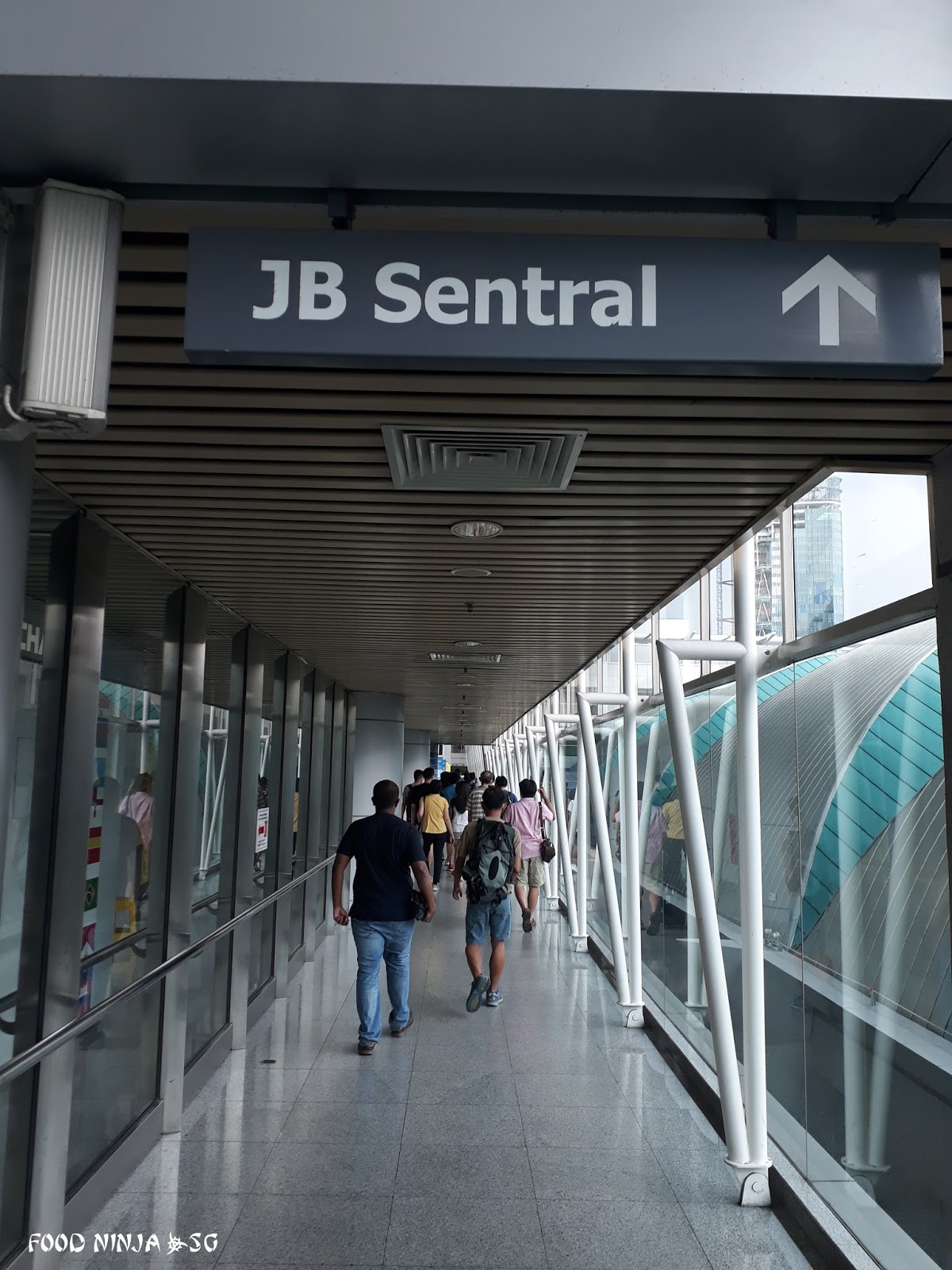 How to go from Singapore to JB Checkpoint to KSL Mall to Holiday Plaza