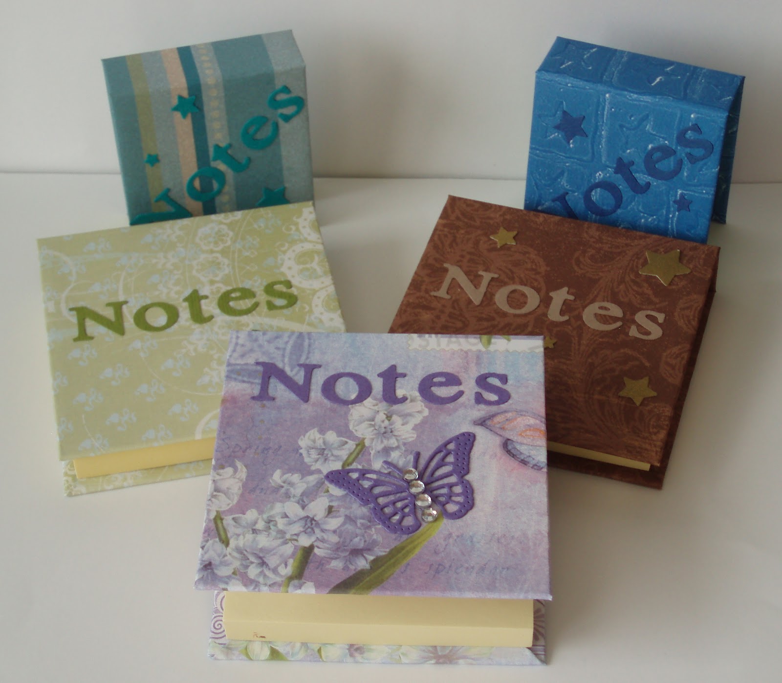 Krafty Karen's Fantastic Place Post it note pad holders Blogtoberfest 8