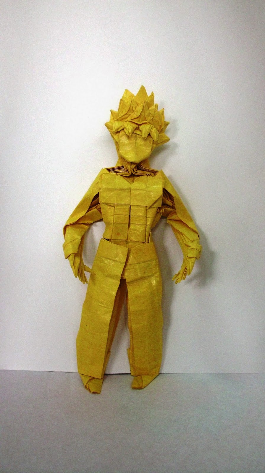 Evangelio Prohibido del Origami: Goku ssj2 DBZ