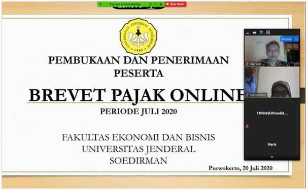 Brevet Pajak Online Unsoed