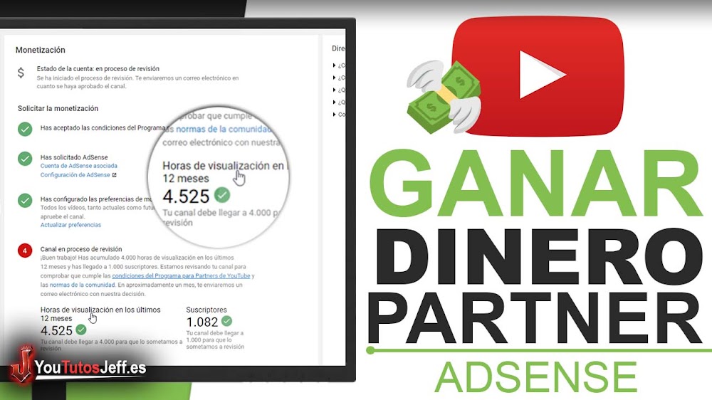 Como Ganar Dinero en Youtube - Ser Partner de Youtube