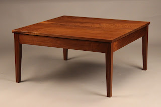 Coffee Table for sale solid wood handmade in america handcrafted walnut