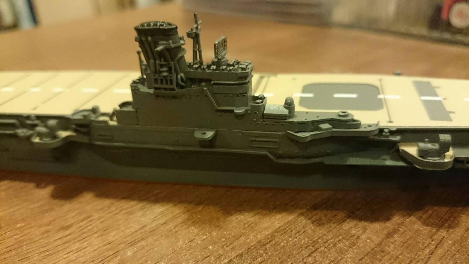 kumaの模型趣味 フジミ 航空母艦 飛鷹 製作⑨ 艤装品の取り付け