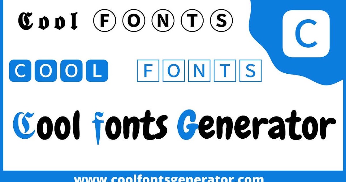 Elegant Font Generator Copy And Paste / Font generator & font changer ...