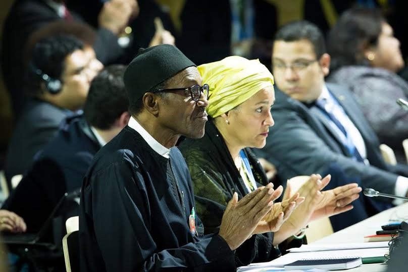 Photos: Buhari, Minister of Environment, Amina Mohammed at UN Climate ...