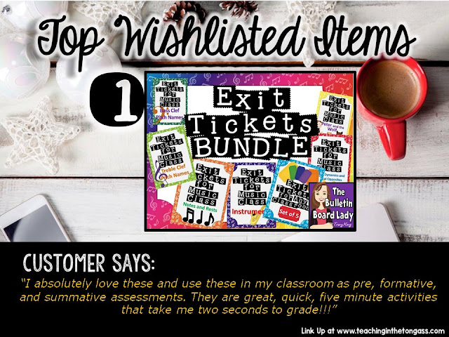  Music Exit Tickets BUNDLE