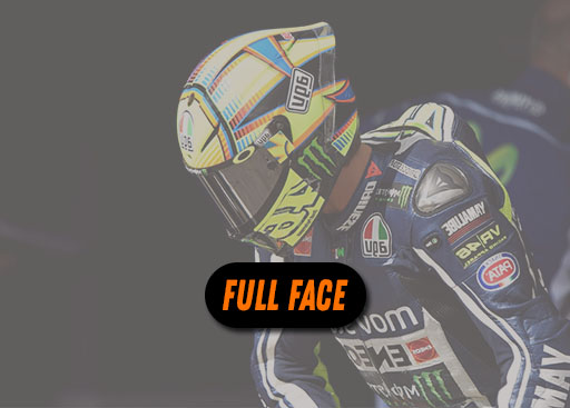 Helm Full Face : Melindungi kepala secara penuh