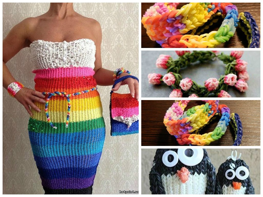 из резинок 8 марта