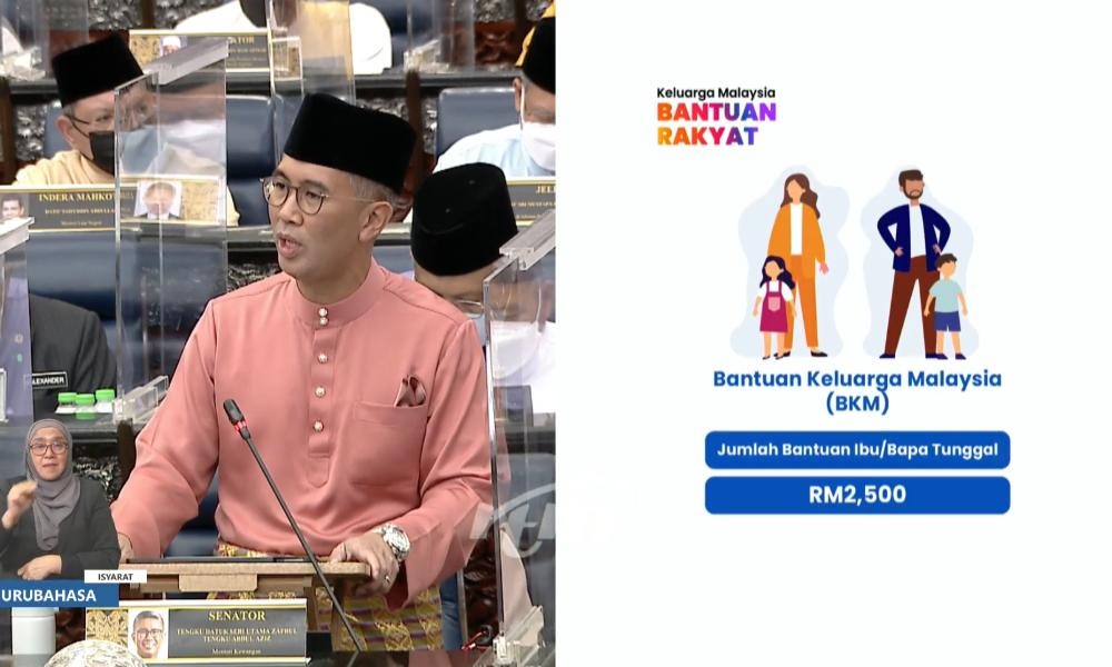 Bantuan Keluarga Malaysia (BKM)  Jumlah Bantuan Sehingga RM2,000.