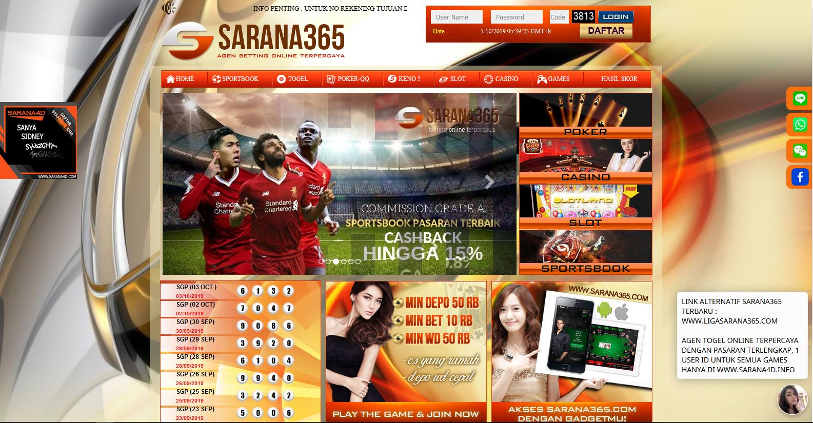 Situs Togel Online Terpercaya