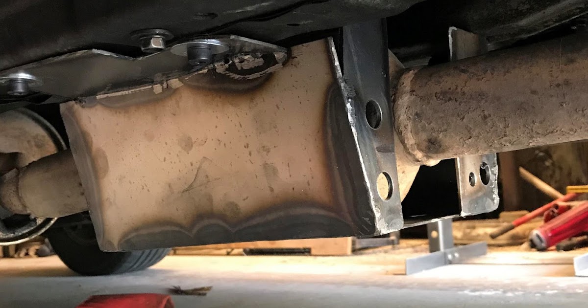 Just A Car Guy garage made catalytic converter security cage