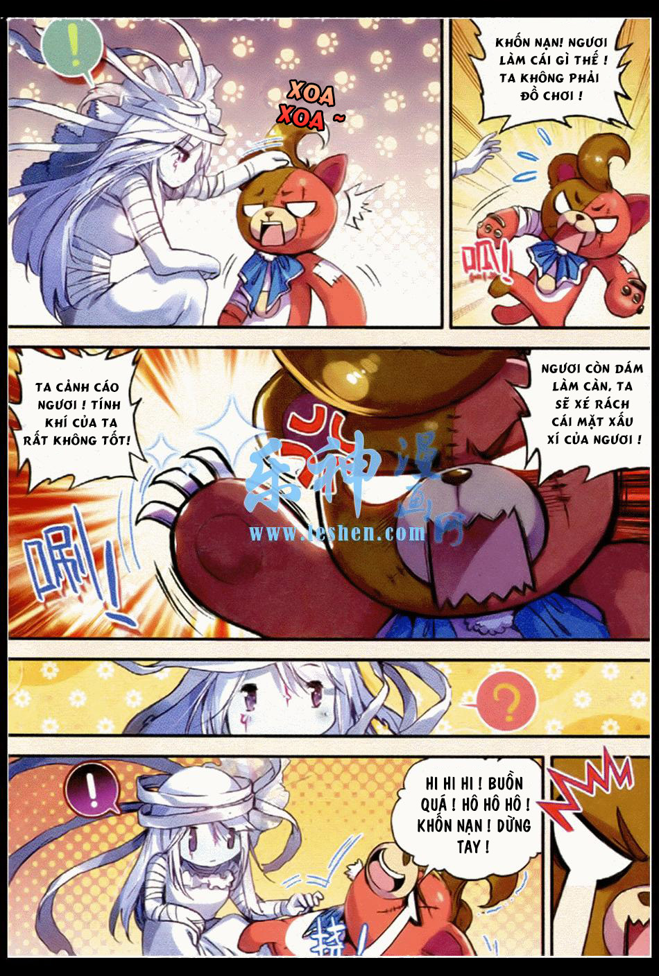 Thiếu Nữ Phá Hoại Và Ma Thần Tân Nương Chap 4 - Next Chap 5