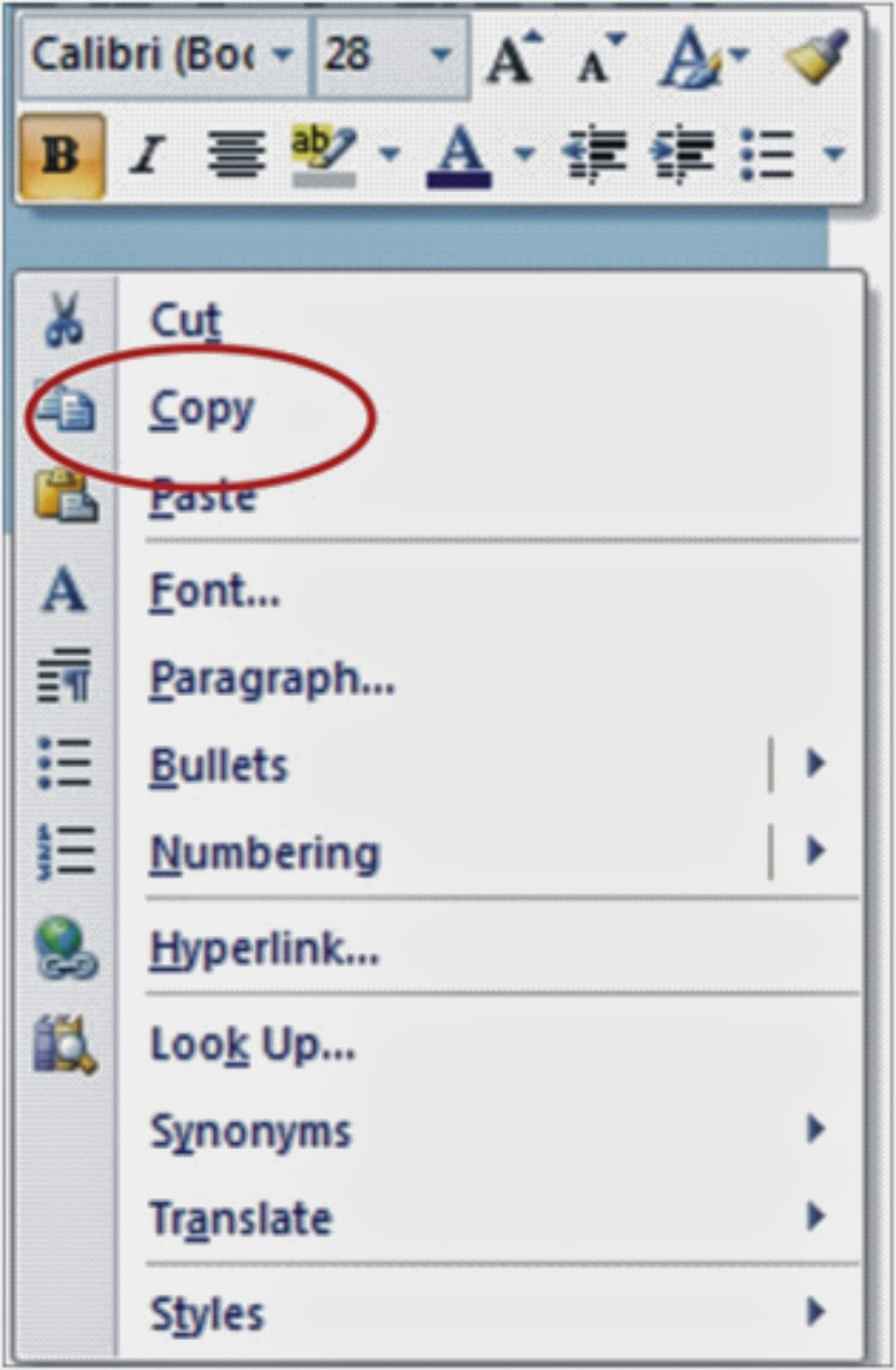 Copy Cut Dan Paste Dalam Microsoft Word Belajar Microsoft Office