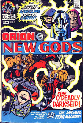 New Gods v1 #2 dc bronze age comic book cover art by Jack Kirby