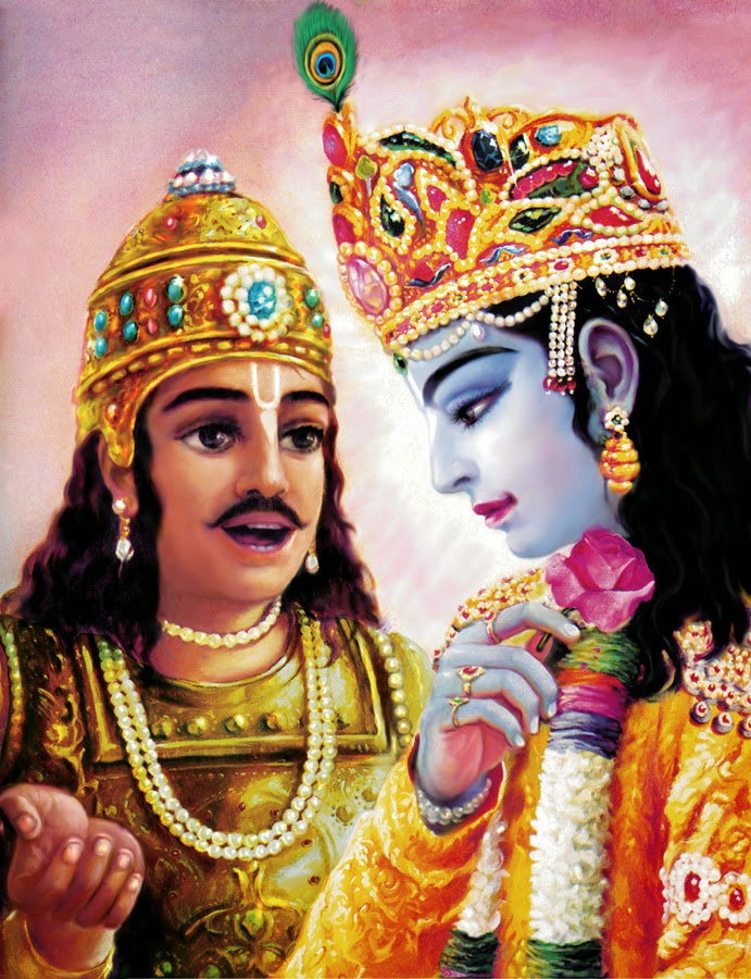 Indus.heartstrings Krishna and Karna