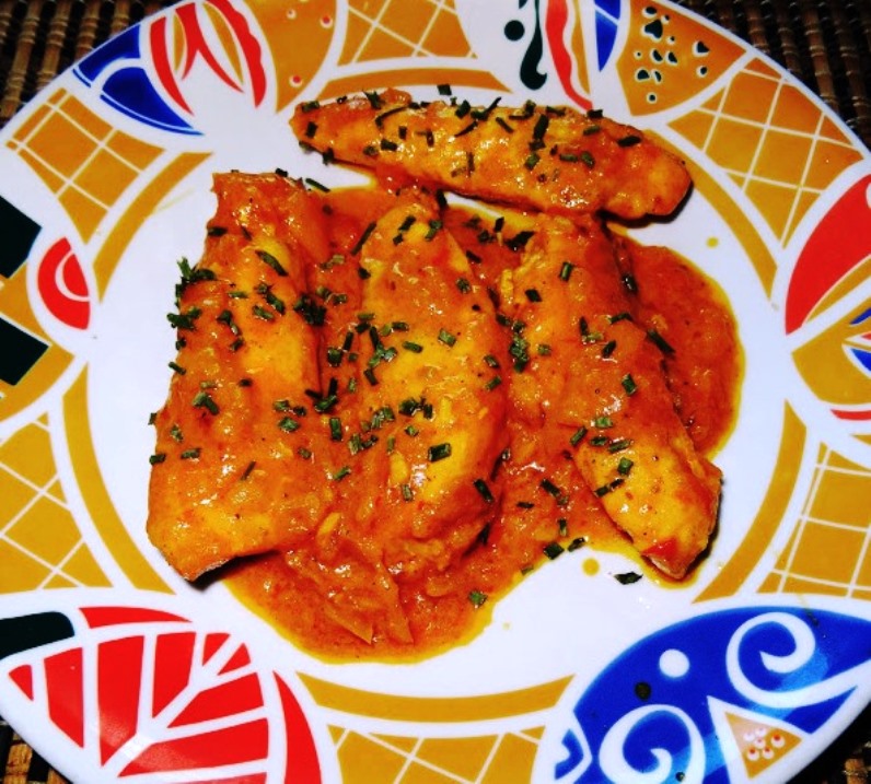 pozosibaritas.com: POLLO SOLOMILLOS AL CURRY