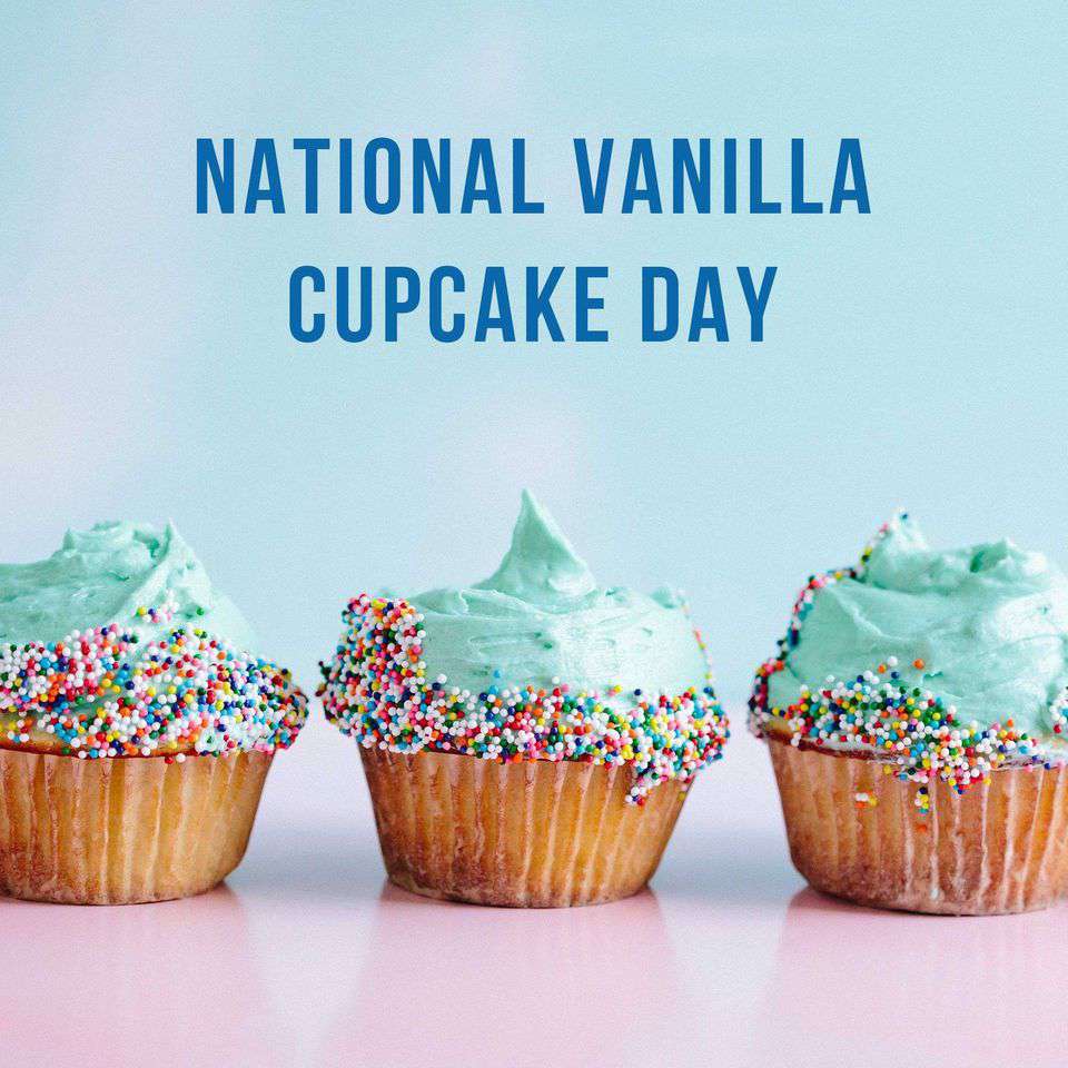 National Vanilla Cupcake Day Wishes Pics