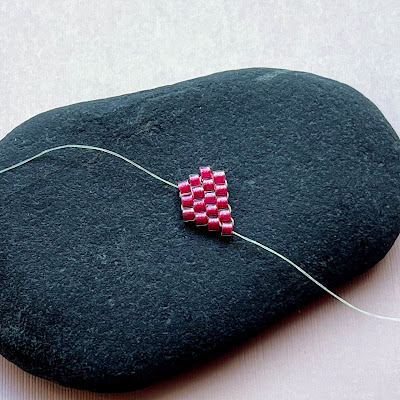 情人节串珠心形吊饰说明