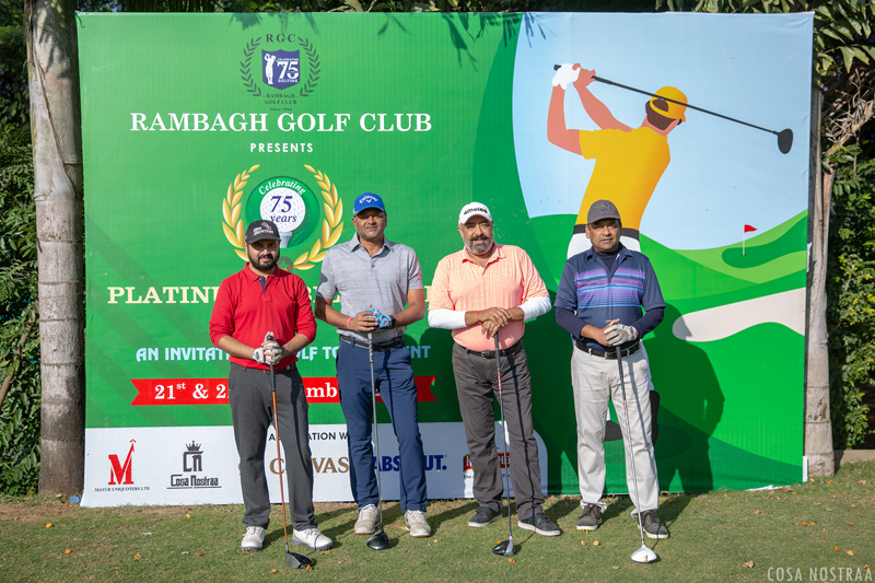 Rambagh Golf Club Platinum Jubilee celebrations 2019