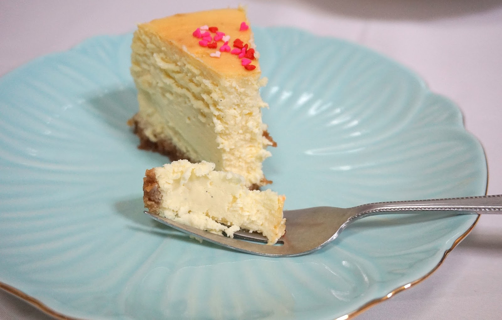 Creamy American Cheesecake - Sherbakes