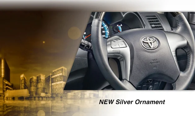 new-fortuner silver ornament