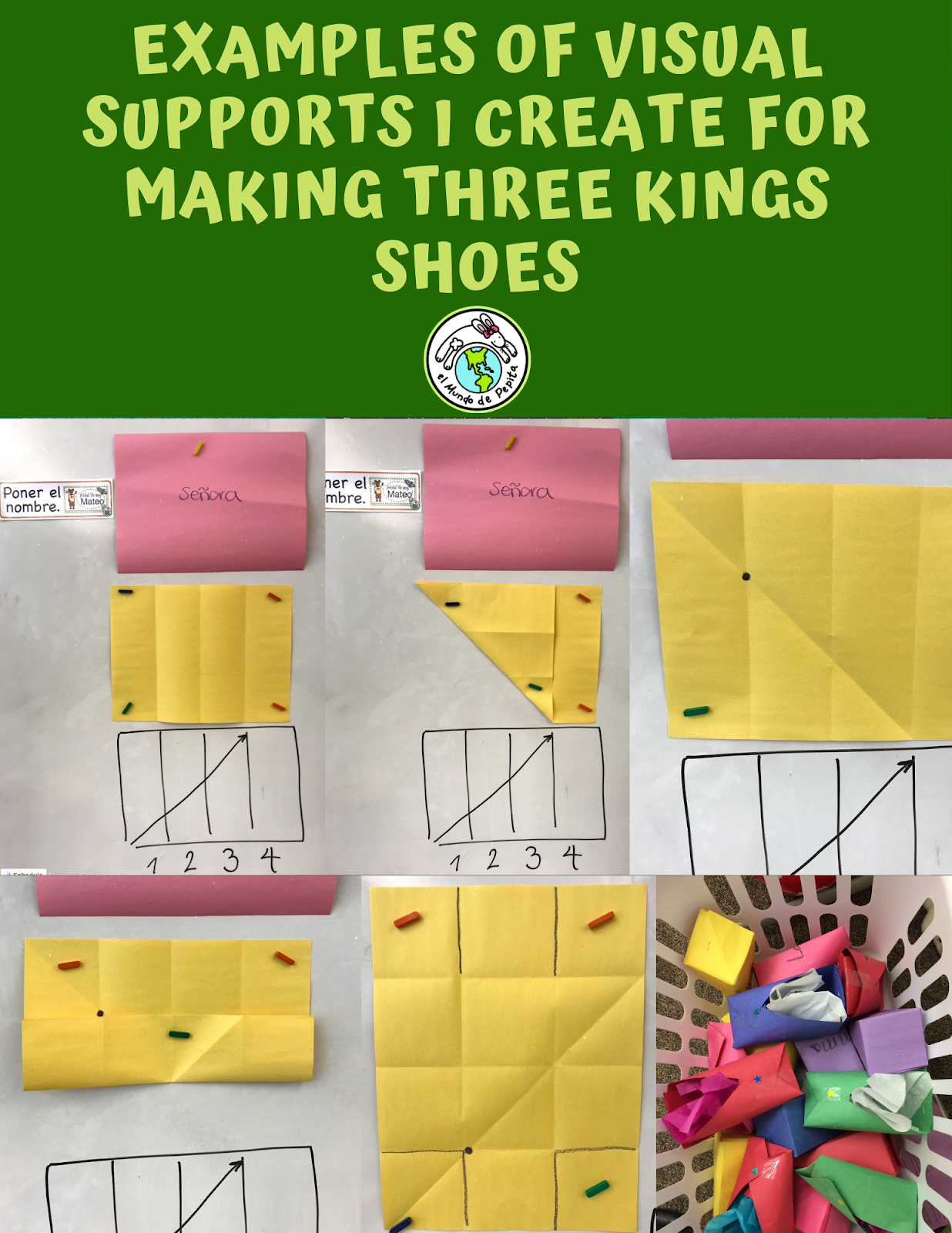 Making Paper Shoes for Three King's DayDIY How To Plus Tips for the
