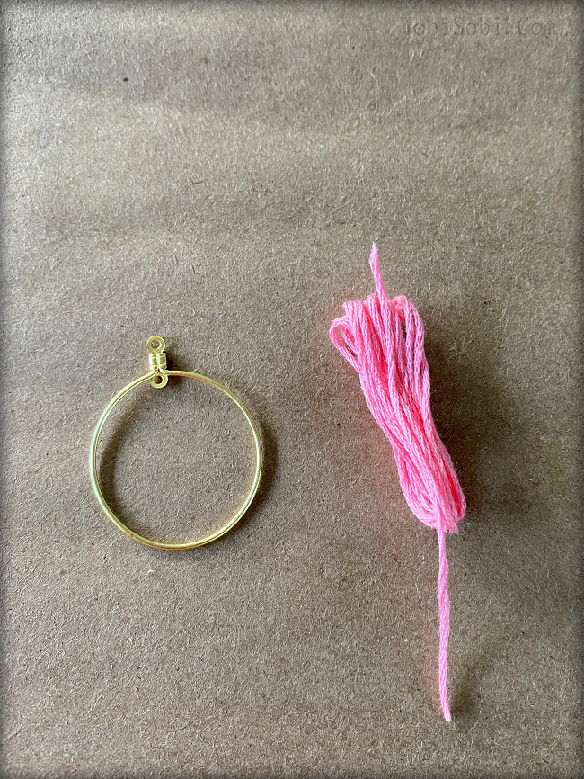 WobiSobi Ombre Tassle Earrings DIY