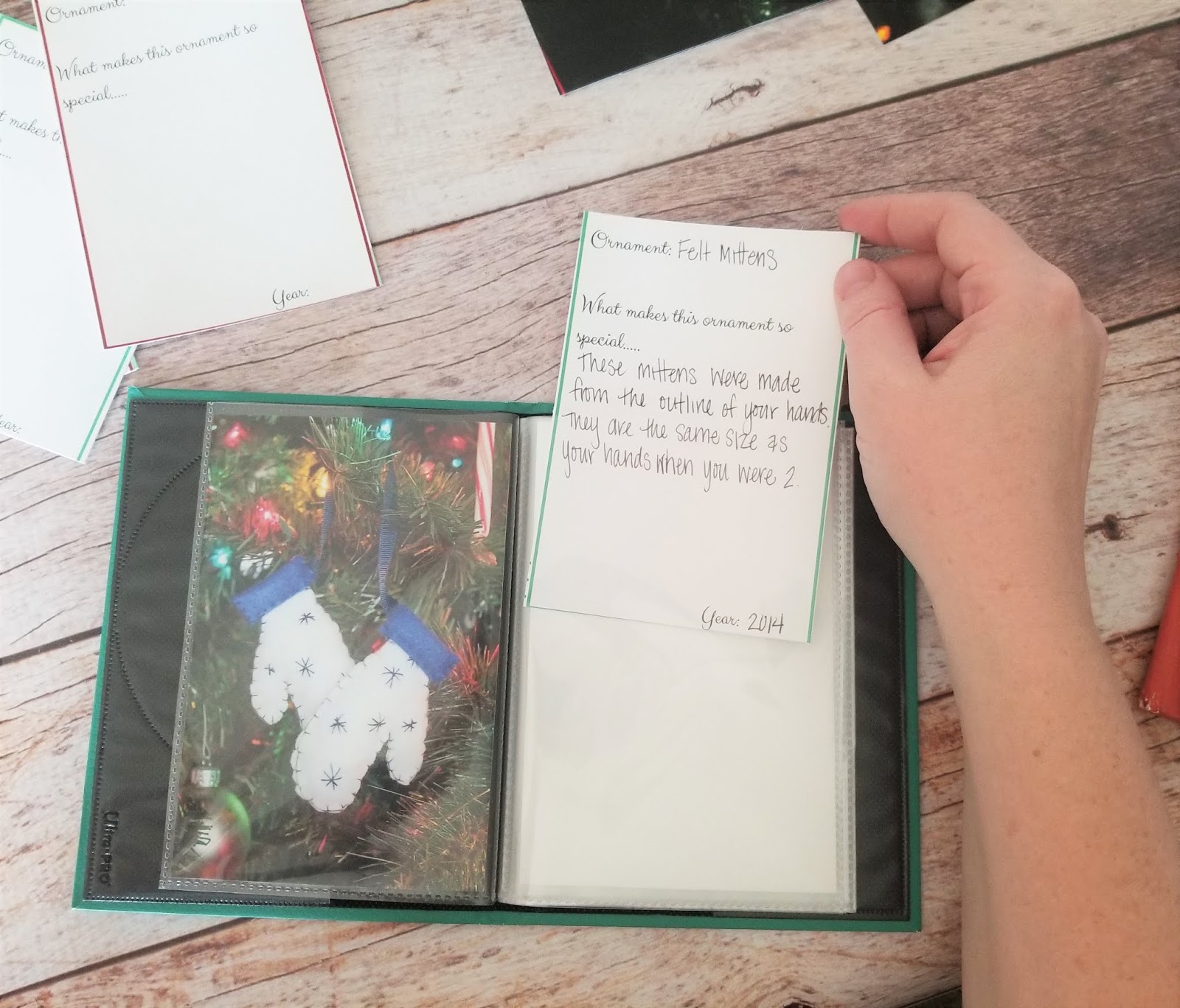 Ornament Keepsake Books + Free Printable Sew Simple Home