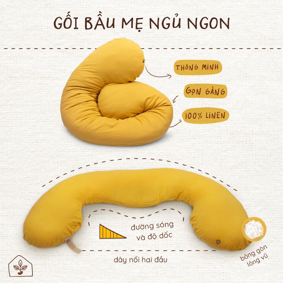 [A159] Chọn gối bà bầu Đậu Khuyết ở đâu uy tín nhất?