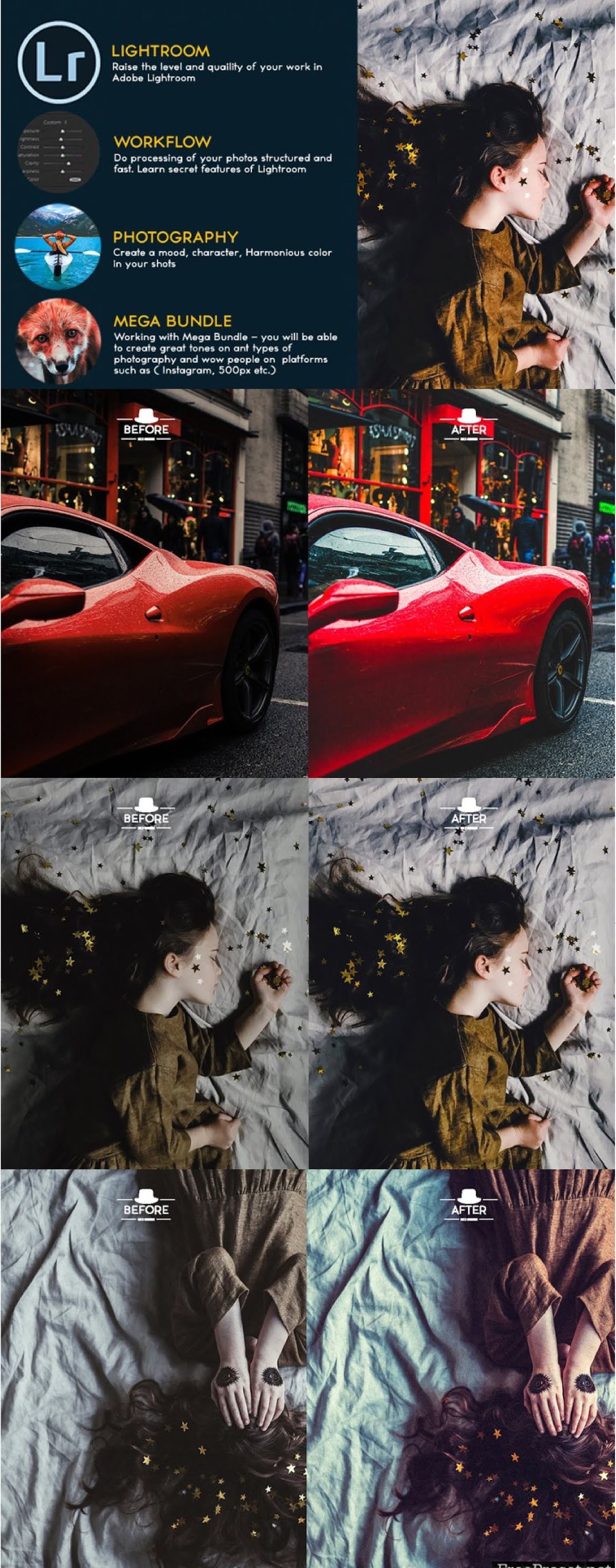 تحميل 1000+ Lightroom Presets - أفضل حزمة لبرنامج لايت روم الشهير تحميل 1000+ Lightroom Presets - أفضل حزمة لبرنامج لايت روم الشهير