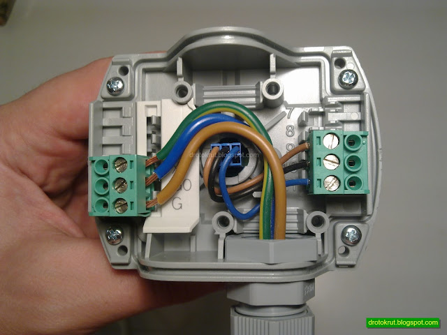 Подключение канального VOC-датчика QPM1100 от Siemens