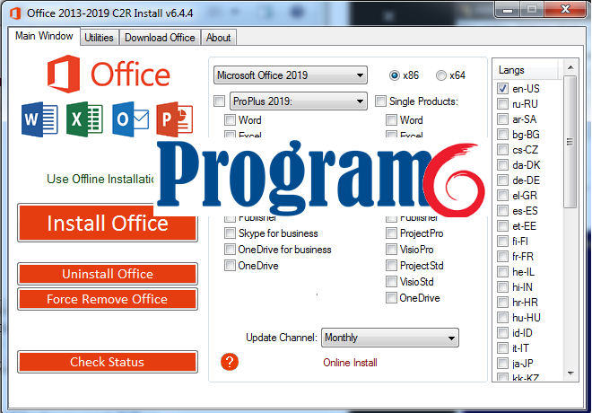 Download KMS Activator For Office 2019 - ProgramSix