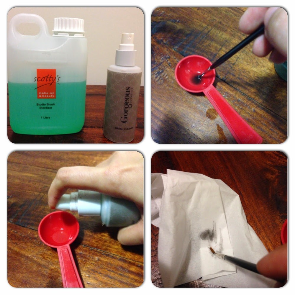 Zara Makeup Artist Quick Cleaning Your Makeup Brushes