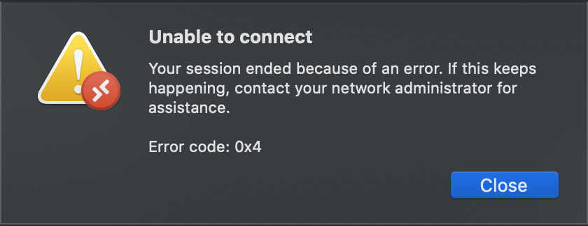 unable to connect microsoft remote desktop mac unable to connect microsoft remote desktop mac