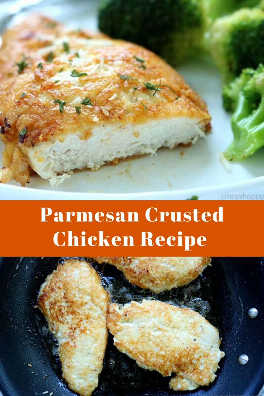 This Parmesan Crusted Chicken Recipe is so Good! - Pinnerfood