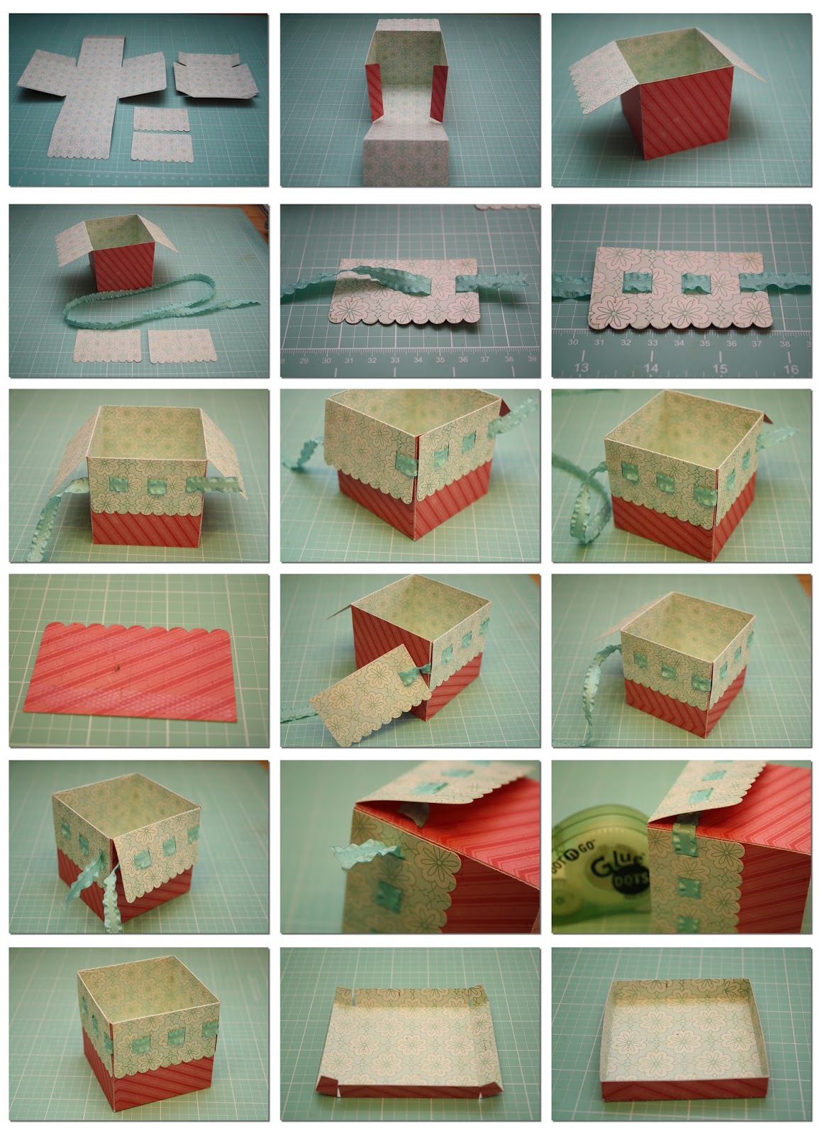 Bits of Paper: Ribbon Slot Box
