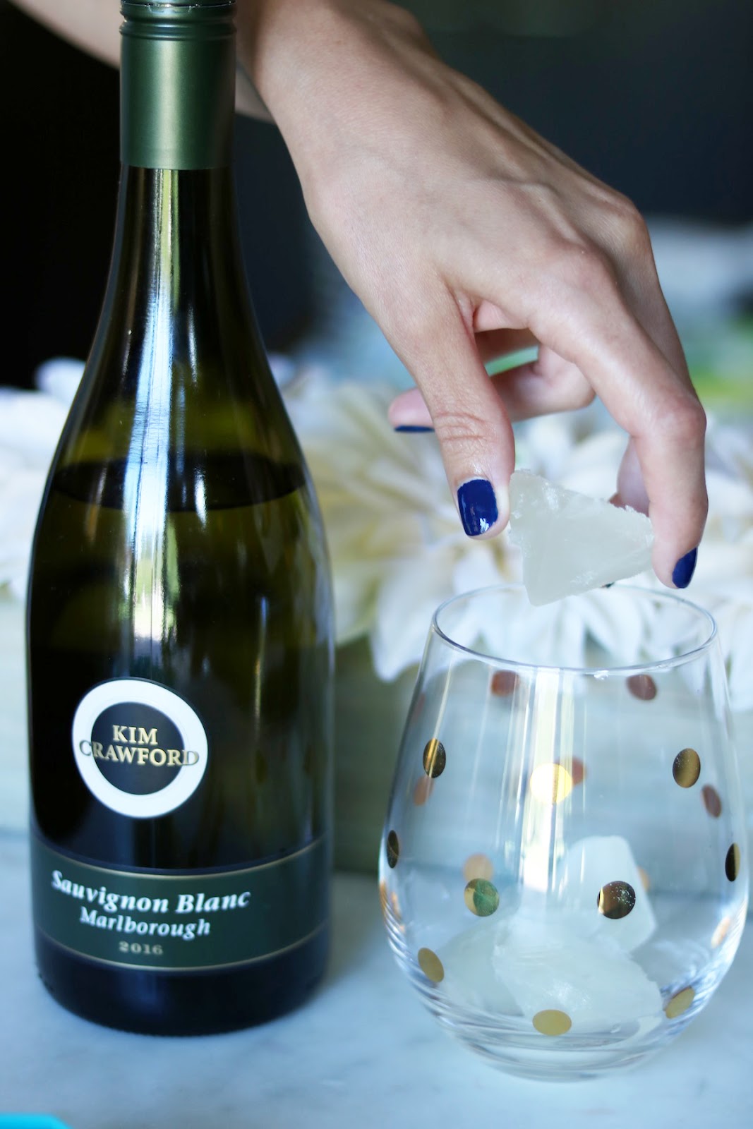 DIY Diamond wine ice cubes — Covet & Acquire