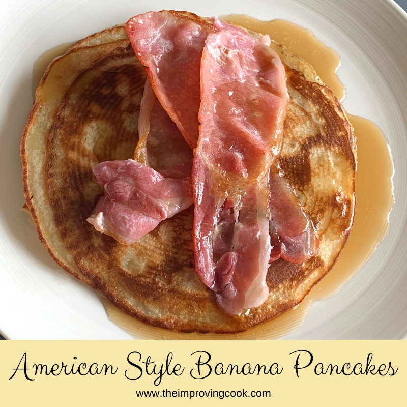 American Style Banana Pancakes