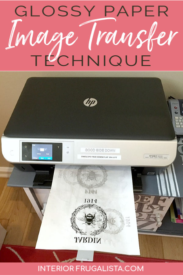 DIY Wood Transfer Paper