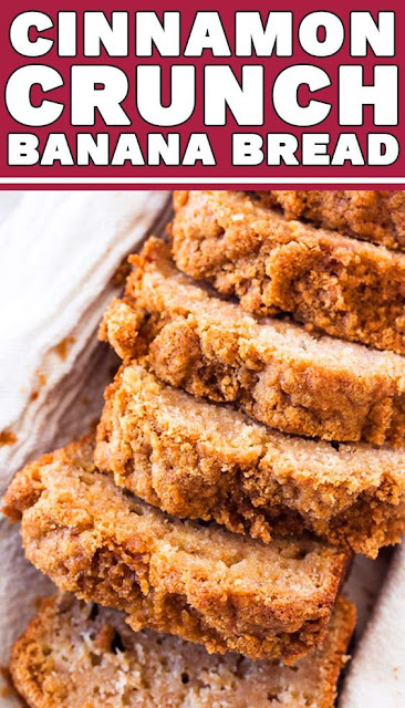 WHOLE WHEAT CINNAMON CRUNCH BANANA BREAD WHOLE WHEAT CINNAMON CRUNCH BANANA BREAD