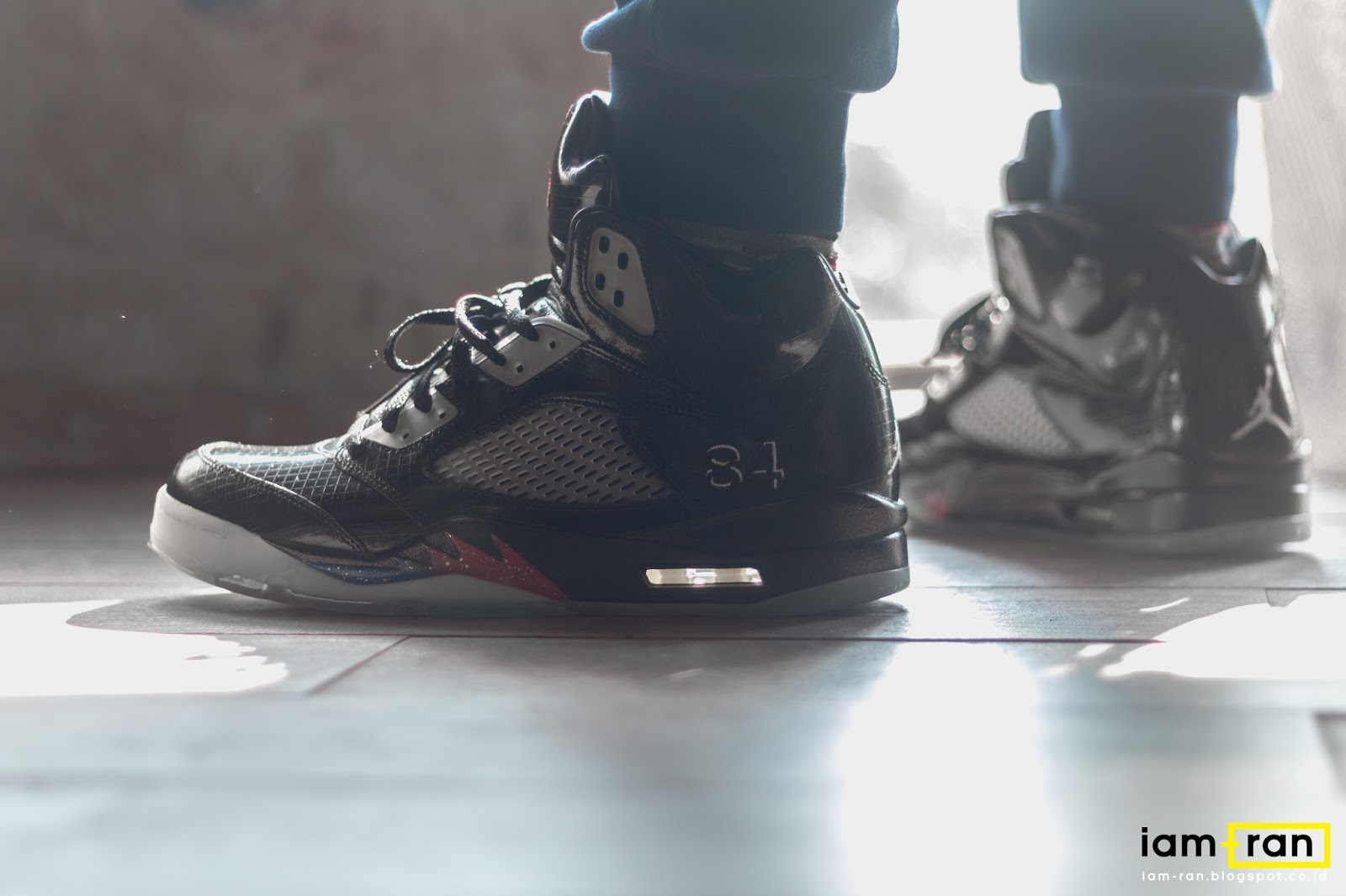 Nike Air Jordan Transformers Zwart